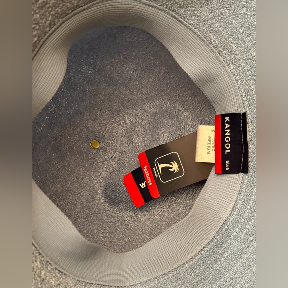 KANGOL BERMUDA BELL HAT BLUE SIZE MEDIUM BRAND NEW - Picture 5 of 5